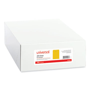 Universal® Kraft Clasp Envelope, #12 1-2, Square Flap, Clasp-gummed Closure, 9.5 X 12.5, Brown Kraft, 100-box freeshipping - TVN Wholesale